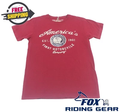 CAJA ABIERTA - Camiseta India Camiseta Motocicleta Roja Miusa - PARA HOMBRES PEQUEÑA - 286617502 Foto 1 de 4
