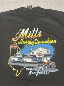 T-shirt maglietta senza maniche Harley-Davidson Burlington NJ 3X HD6 - Foto 1 di 4