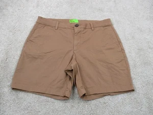 Chubbies Shorts Adult 34 Brown Flat Front Chino Khaki Casual Mens 7" Inseam - Picture 1 of 11