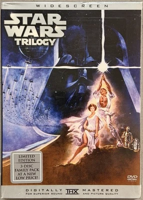 New Star Wars Trilogy (DVD, 2005, 3-Disc Set, Widescreen Limited Edition) - Image 1 of 4