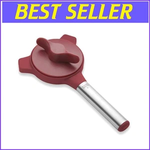 Compact Red and Silver Gripper Opener for Effortlessly Opening Jars and Bottles - Picture 1 of 3