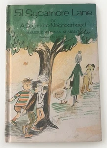 51 Sycamore Lane HC 1971 Spy Mystery Weekly Reader Marjorie Sharmat - Picture 1 of 12