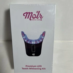 MOLR DENTAL CLUB: KIT SBIANCAMENTO DENTI LED PREMIUM sigillato in fabbrica - Foto 1 di 6