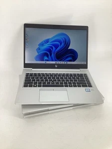3 LOT HP EliteBook 840 G5 14” (i7-8650U @1.9GHz, 8GB 256GB SSD) Win11Pro B-Grade - Picture 1 of 14