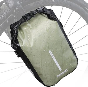 6L Wasserdicht Fahrrad Vordergabel Tasche Trockenpaket Schultertasche Schnellspanner Bike AC - Bild 1 von 8