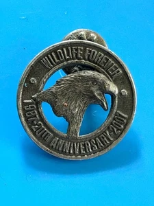 Wildlife Forever 1987 20th Anniversary 2007 Pin Lapel Enamel Collectible - Picture 1 of 4