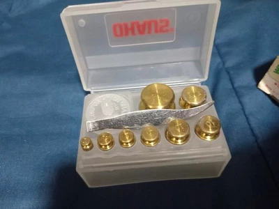 student weight set in a one piece Polypropylene case - Image 1 of 4