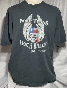 Vintage North Texas Rock Rally 04 Tshirt Herren Xl - Bild 1 von 4