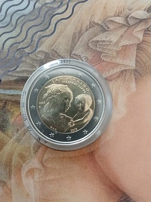 2 Euros Commemorative Saint Marin 2019 Lippi - Photo 1/4