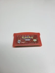 Pokémon Versione Rosso Fuoco (Nintendo Game Boy Advance SP, 2003) GBA *Testato* - Foto 1 di 4