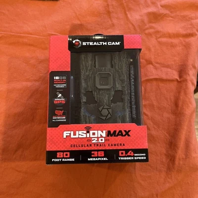 Stealth Cam 36MP Fusion Max Cellular Trail Camera with 80ft Detection Range (Unt - Image 1 of 4