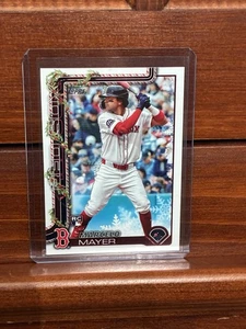 2025 Topps Holiday Marcelo Mayer #H35 Holiday - Boston Red Sox - kostenloser Versand - Bild 1 von 2