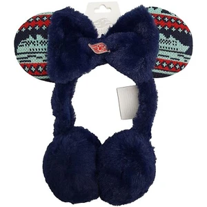 Disney Alaska Sailings Cruise Line Minnie Mouse Ears Headband With Ear Muffs - Picture 1 of 16
