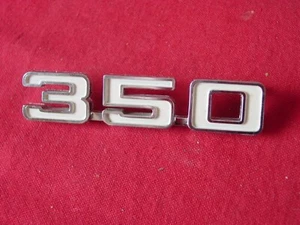 NOS 1969 Chevy Camaro 350 Front Fender Emblem #3953627 #3962949 - Picture 1 of 5