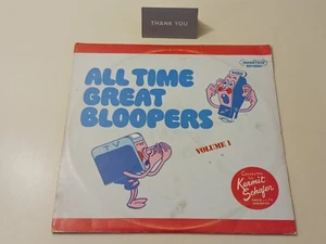 All Time Great Bloopers volume #1 vinyl Vintage Rare - Picture 1 of 23