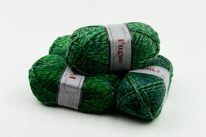 10 balls of acrylic wool yarn chunky weight variegated color knitting crochet 10 - Picture 1 of 2
