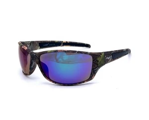 Men Vertex Polarized Tree Camouflage Camo Sports Hunting Sunglasses Shade - Picture 1 of 14