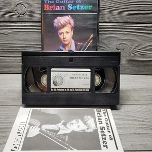 The Guitar of Brian Setzer Hot Licks VHS - VGS 164 - Rockabilly Stray Cats - Picture 1 of 6