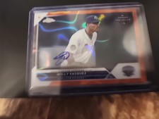 2023 Topps Pro Debut Orange Lava Refractor Autographs #41 Willy Vasquez /25 AUTO