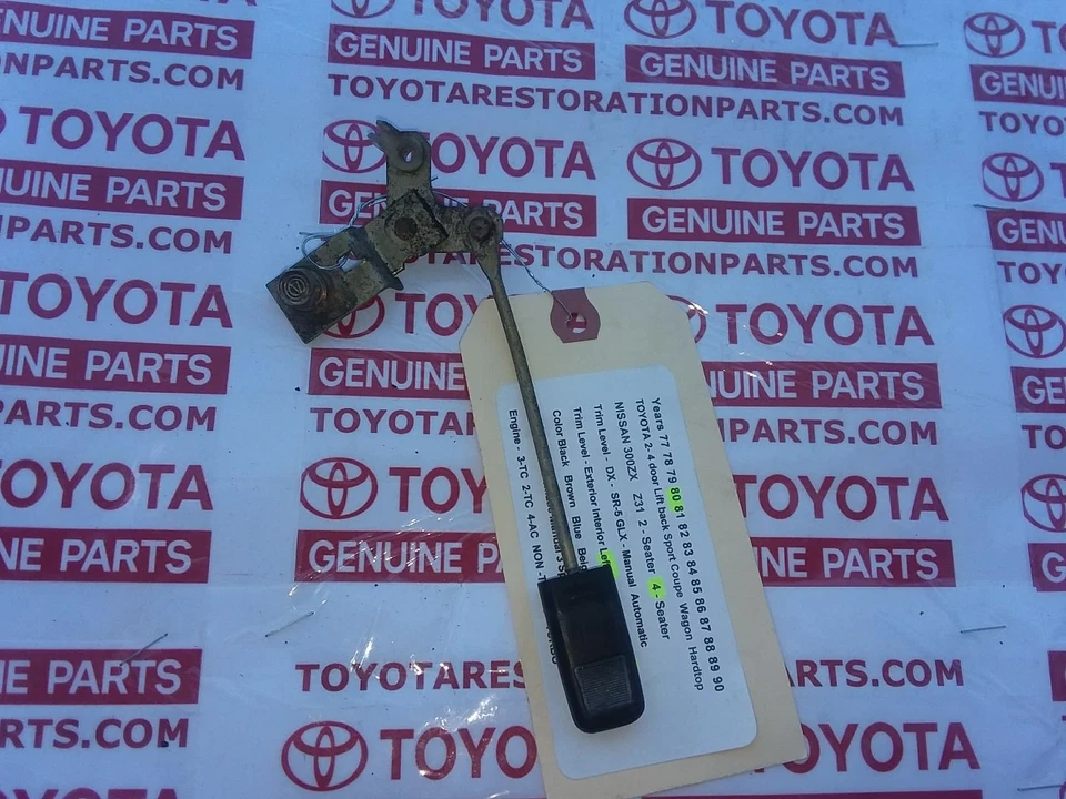 Se adapta a TOYOTA COROLLA LINK & GUIDE PUERTA TRASERA IZQUIERDA VAGÓN 4 PUERTAS 1980-1983 AE71 Foto 1 de 1