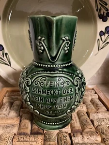 VINTAGE PRISTINE MARZI & REMI GERMAN WINE PITCHER STUNNING! - Picture 1 of 13