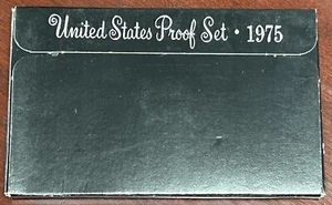 1975 Clad Proof Set U.S. Mint Original Government Packaging OGP - Picture 1 of 3