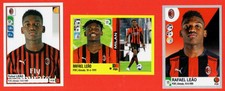 CALCIATORI PANINI 2019/20/21/22 - 3 stickers # 345-341-289 RAFAEL LEAO (MILAN)
