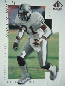 NFL 60 Jim Brown Oakland Raiders Topps 2000 SP Authentic - Bild 1 von 1