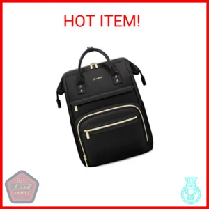 Women Laptop Backpack Work Bag - Fits 15.6 inch with Laptop Compartment Waterpro - Picture 1 of 2