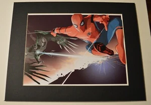 Estampado enmarañado Craig Drake SPIDERMAN VS el BUITRE se adapta a un marco de 11x14 - Imagen 1 de 1