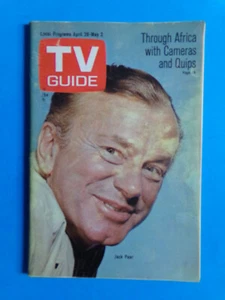 TV GUIDE 1969 April 26-May 2 Jack Parr Through Africa With Cameras And Quips - Picture 1 of 4