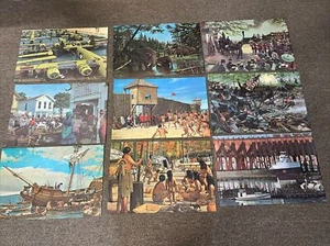 Lot of 9 Vintage 1964 "A History of Michigan in Paintings" 16"x11" Lithographs - Picture 1 of 11