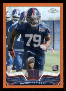 2013 Topps Chrome Orange Refractors #190 Damontre Moore - Picture 1 of 2
