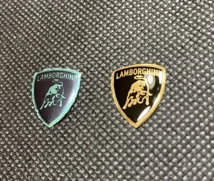 Lamborghini Gallardo Murcielago Key Repair Emblem 2pc - Picture 1 of 4