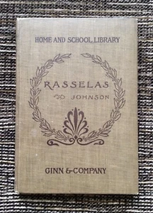 SELTENER VINTAGE 1886 Rasselas: Prinz von Abessinien von Samuel Johnson, Hardcover - Bild 1 von 10