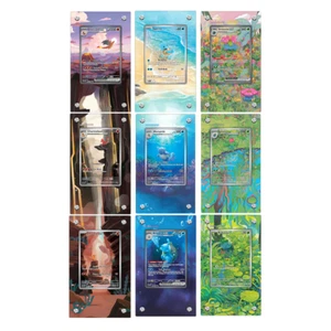 9 X 151 starters bundle - Pokémon Extended Artwork Protective Display Case - Picture 1 of 10