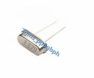 1 PCS NEW Quartz crystal with two feet 3.579545M HC-49S passive clock crystal - Picture 1 of 2