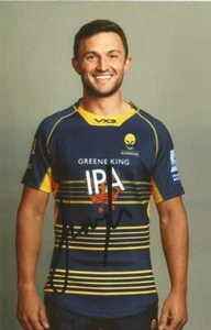 WORCESTER WARRIORS RUGBY UNION: JONNY ARR SIGNED 6x4 PORTRAIT PHOTO+COA - Picture 1 of 1