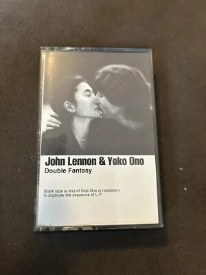 John Lennon & Yoko Ono Double Fantasy Geffen Cassette 1980 - Image 1 of 2