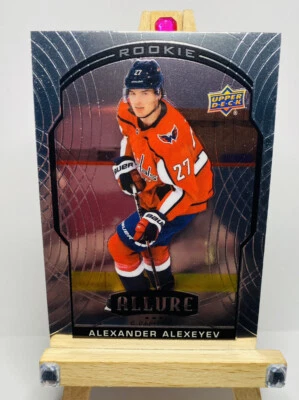 ALEXANDER ALEXEYEV 2021 Upper Deck Allure Rookie RC #86 Washington Capitals - Image 1 of 4