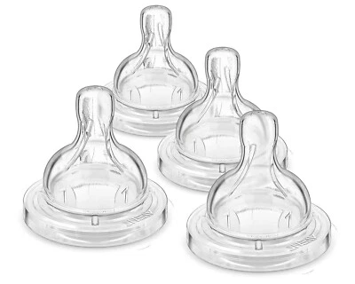 Philips AVENT Biberón Anticólicos Flujo 1 Pezón, 4pk, SCY761/04 Foto 1 de 4