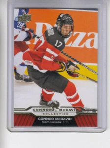 15/16 UD Connor McDavid Collection Connor McDavid card #CM-9 - Bild 1 von 2