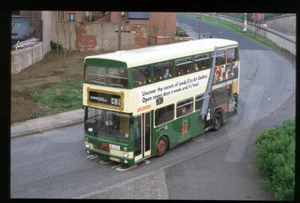 Original Bus Slide - Yorkshire Rider Leeds 7543 A543KUM MCW Metrobus - Picture 1 of 1
