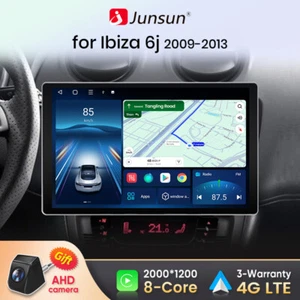 Radio Coche Para Seat Ibiza IV 6J 2009-2013 Android 13.0 GPS NAVI BT SWC WIFI DAB+ - Imagen 1 de 19