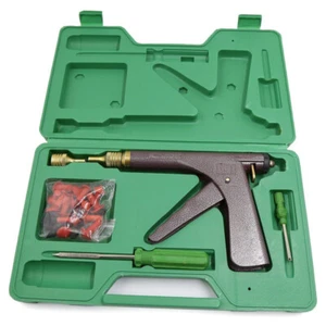 Motorcycl Tire Wheel Repair Gun Tire Plugger Tubeless Mushroom Plug Probe Nozzle - Picture 1 of 11