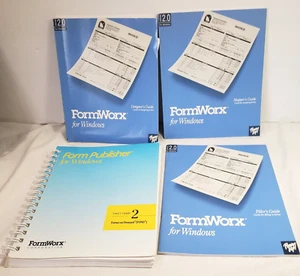 FormWorx for Windows V2 Designers-Fillers-Mappers-Form Publisher 2 Guides -4bks - Picture 1 of 14