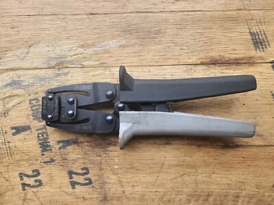 PANDUIT CT-1003 CONTROLLED CYCLE FERRULE CRIMPING TOOL 22-8 AWG 0.50 - 10 MM² - Image 1 of 4