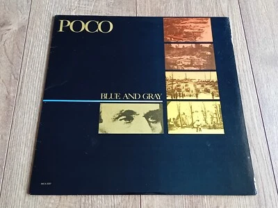 POCO  - BLUE AND GRAY LP 1981 US MCA RECORDS - Image 1 of 4