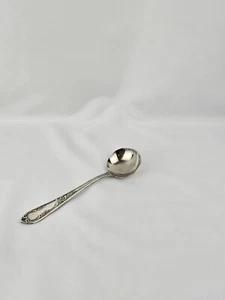 Sahnelöffel Versilbert 100er Silber Auflage Rokokostil 15,5 cm L - Bild 1 von 6
