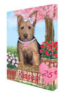 Rosie 25 Cent Kisses Dog Cat Canvas Wall Art Home D?cor, 16x20 Inches